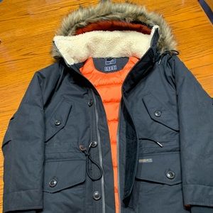 Abercrombie men’s black medium coat